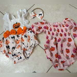 4pc Halloween baby 12 to 18 months